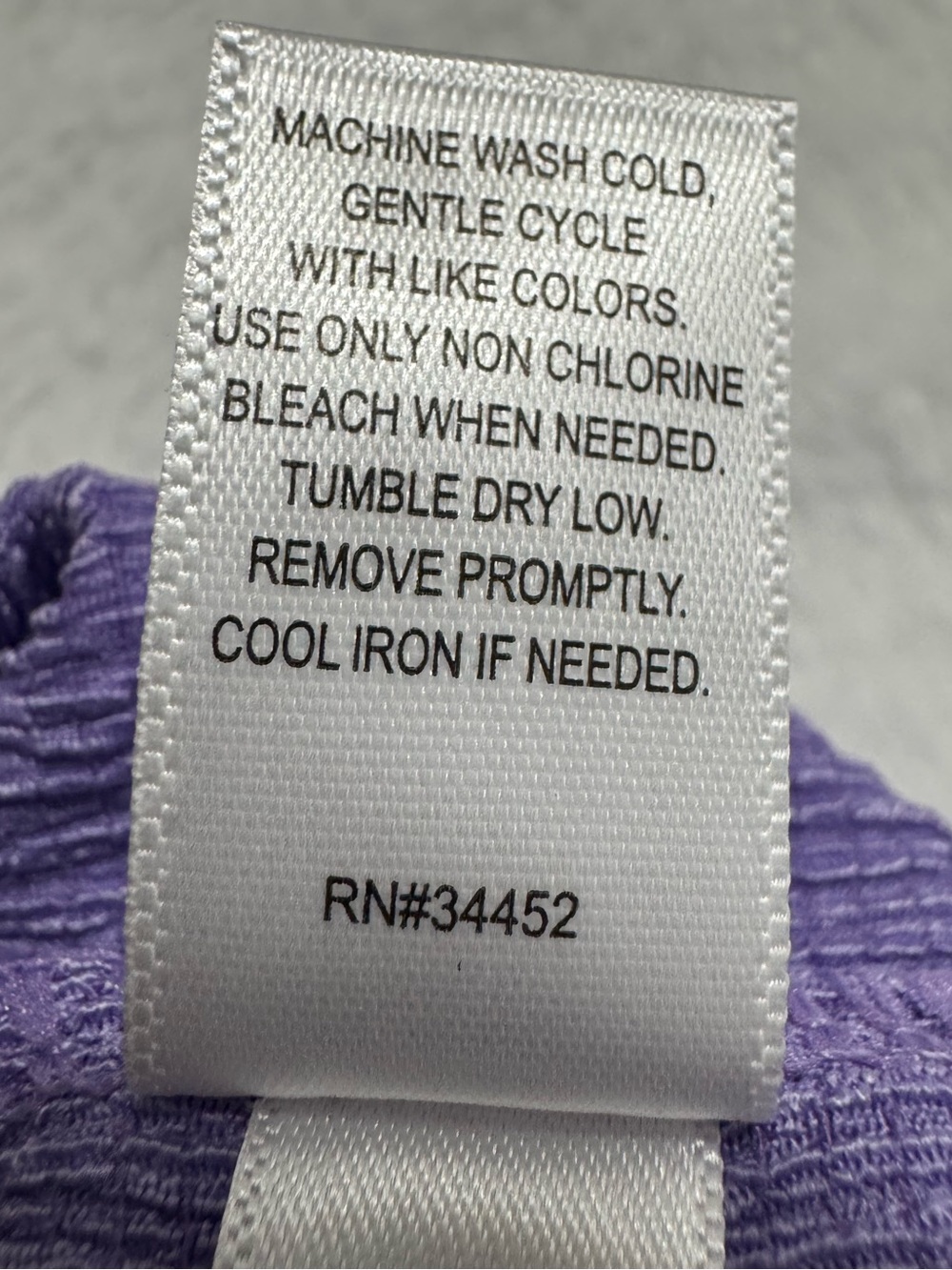 Cuddl Duds Crepe Knit V-neck Top Purple Size XL - Picture 4 of 7